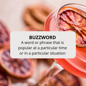 üzleti angol buzzword