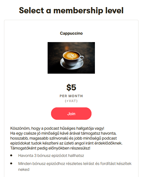 üzleti angol podcast